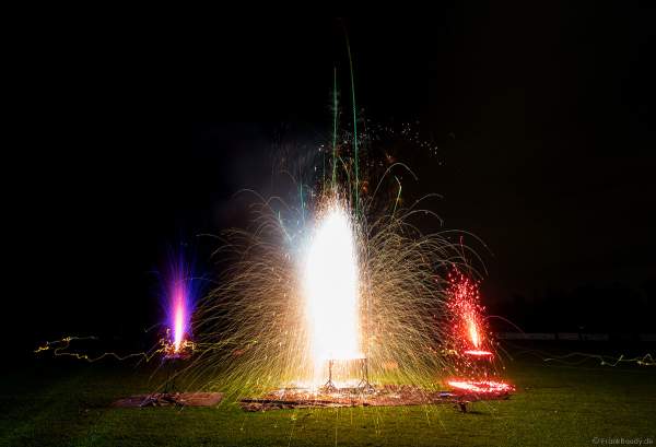 Silvesterfeuerwerk Vorschießen und Influencer-Tag mit 2 Stunden Livestream von Beisel Pyrotechnik am 25.09.2021
