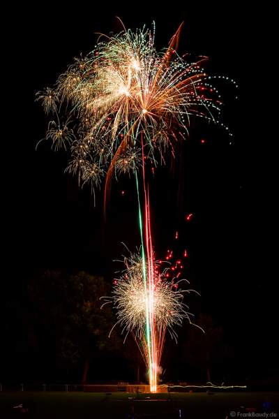 Silvesterfeuerwerk Vorschießen und Influencer-Tag mit 2 Stunden Livestream von Beisel Pyrotechnik am 25.09.2021