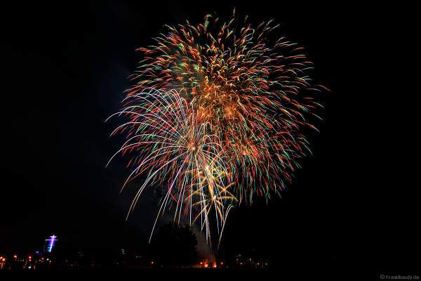 Musikalisches Feuerwerk zum Abschluss der Herbstmess' in Karlsruhe