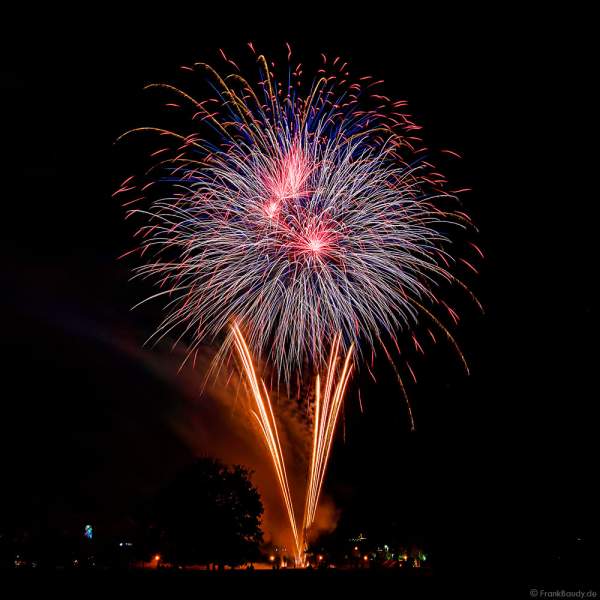 Musikalisches Feuerwerk zum Abschluss der Herbstmess' in Karlsruhe