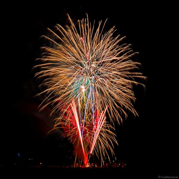 Musikalisches Feuerwerk zum Abschluss der Herbstmess' in Karlsruhe