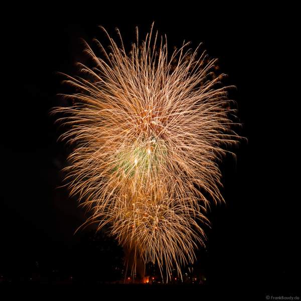 Musikalisches Feuerwerk zum Abschluss der Herbstmess' in Karlsruhe