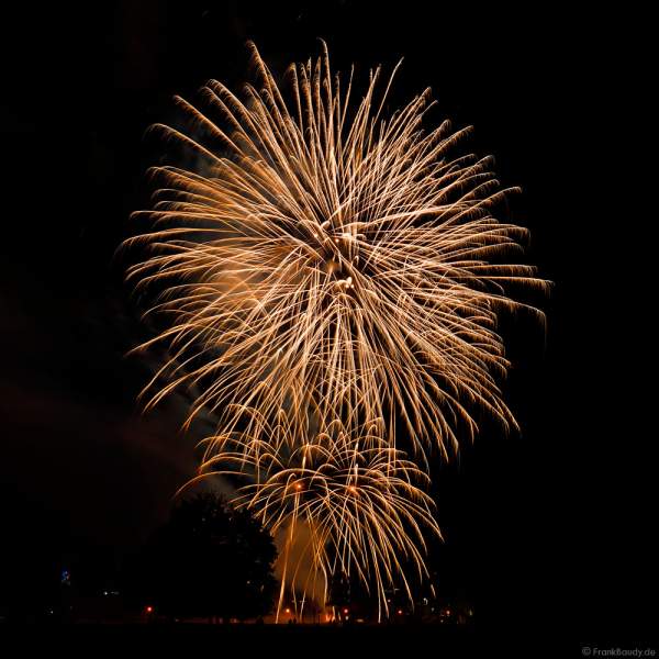 Musikalisches Feuerwerk zum Abschluss der Herbstmess' in Karlsruhe