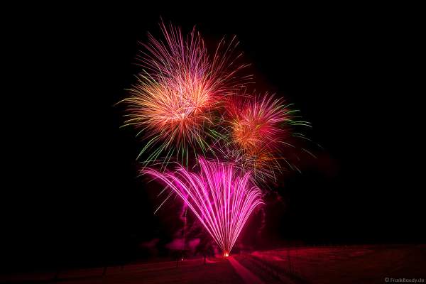 Großes Wunsch-Feuerwerk bei der Seniorenresidenz Hedwig Henneböhl in Oberzent/Beerfelden - Odenwaldkreis