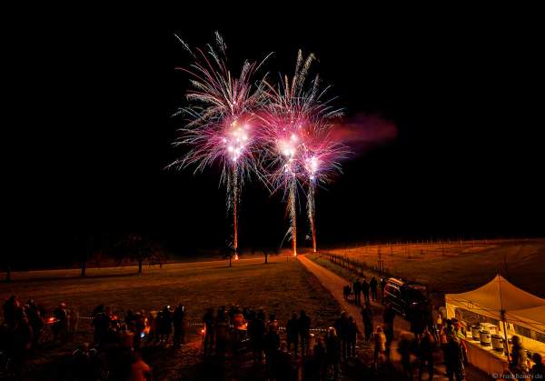Großes Wunsch-Feuerwerk bei der Seniorenresidenz Hedwig Henneböhl in Oberzent/Beerfelden - Odenwaldkreis