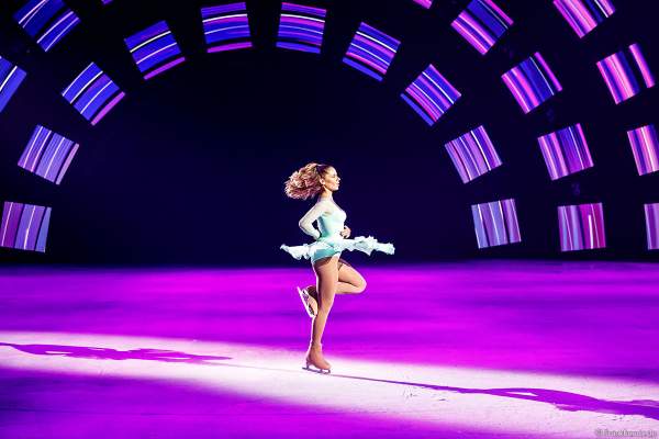 TV-Star Cheyenne Pahde bei der Generalprobe der neuen Eisshow A NEW DAY von Holiday on Ice im Grefrather EisSport & EventPark am 16.11.2021