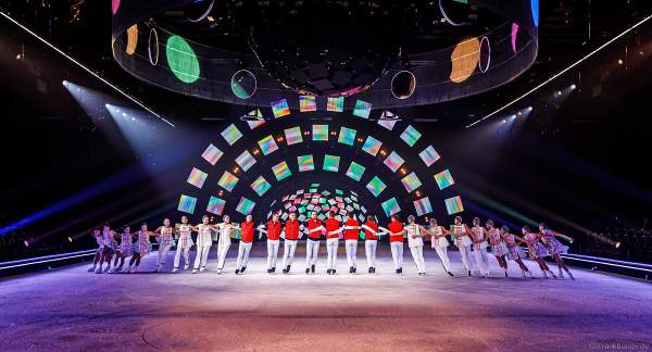 Generalprobe der neuen Eisshow A NEW DAY von Holiday on Ice im Grefrather EisSport & EventPark am 16.11.2021