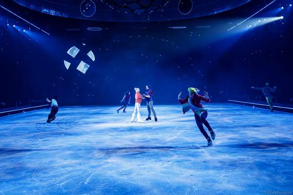 Generalprobe der neuen Eisshow A NEW DAY von Holiday on Ice im Grefrather EisSport & EventPark am 16.11.2021