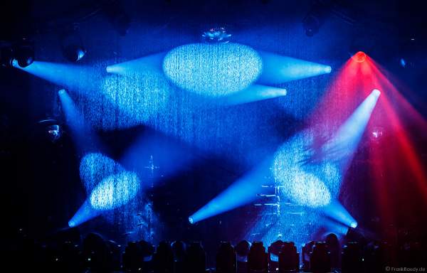 Lightshow der Firma AYRTON auf der Messe Prolight + Sound 2022 in Frankfurt