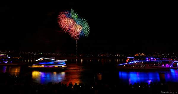 Japanisches Hanabi Feuerwerk beim Japan-Tag in Düsseldorf
