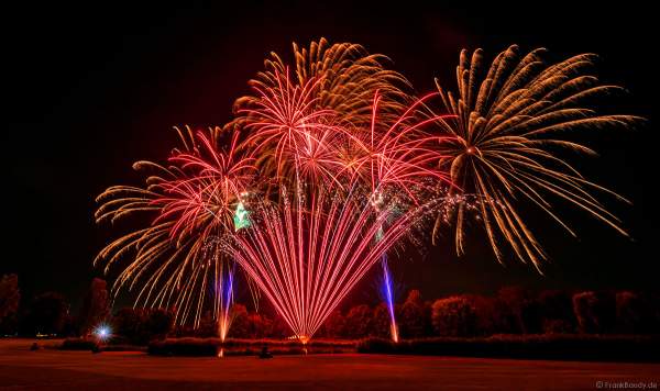 Feuerwerk im Golf Club St. Leon-Rot beim Mitglieder-Sommerfest 2022