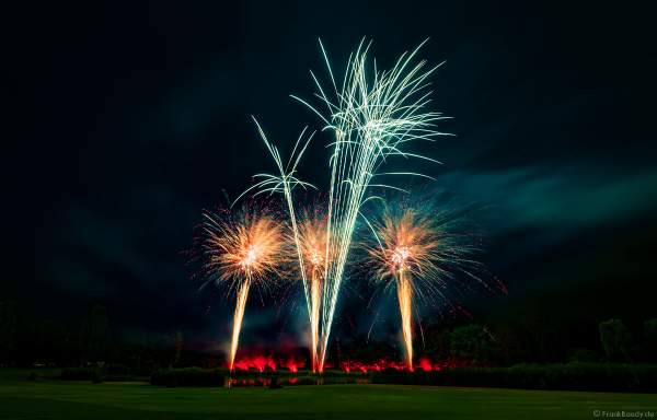 Feuerwerk im Golf Club St. Leon-Rot beim Mitglieder-Sommerfest 2022
