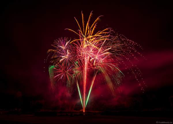 Feuerwerk im Golf Club St. Leon-Rot beim Mitglieder-Sommerfest 2022