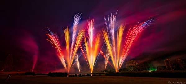 Feuerwerk im Golf Club St. Leon-Rot beim Mitglieder-Sommerfest 2022