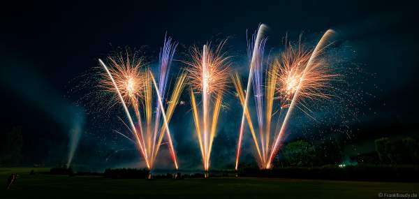 Feuerwerk im Golf Club St. Leon-Rot beim Mitglieder-Sommerfest 2022