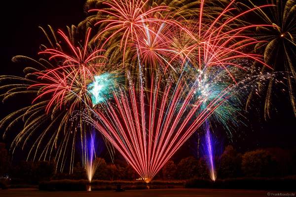 Feuerwerk im Golf Club St. Leon-Rot beim Mitglieder-Sommerfest 2022