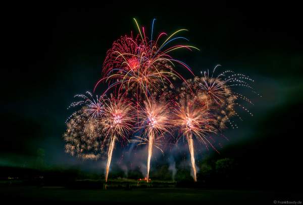 Feuerwerk im Golf Club St. Leon-Rot beim Mitglieder-Sommerfest 2022