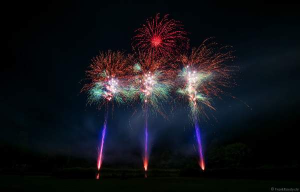 Feuerwerk im Golf Club St. Leon-Rot beim Mitglieder-Sommerfest 2022