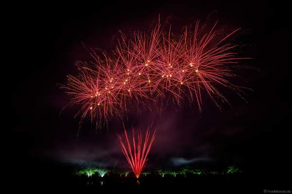 Feuerwerk im Golf Club St. Leon-Rot beim Mitglieder-Sommerfest 2022