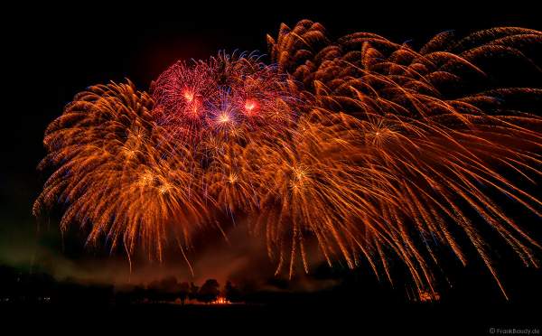 Feuerwerk im Golf Club St. Leon-Rot beim Mitglieder-Sommerfest 2022