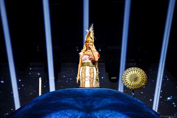 Nancy Baumann bei der Weltpremiere der EVOLUT30N 2023 Tour von DJ BoBo in der Europa-Park Arena Rust am 13.01.2023