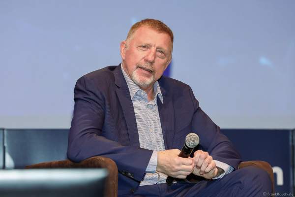 Tennis-Superstar Boris Becker als Gastredner beim CloudFest 2023 im Europa-Park