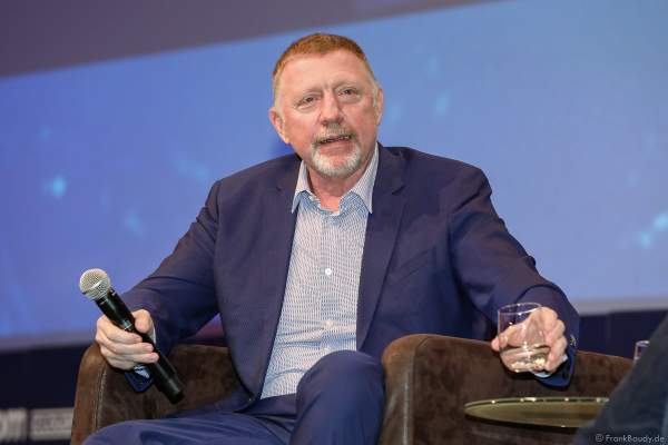 Tennis-Superstar Boris Becker als Gastredner beim CloudFest 2023 im Europa-Park