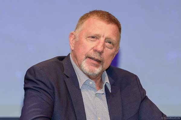Tennis-Superstar Boris Becker als Gastredner beim CloudFest 2023 im Europa-Park