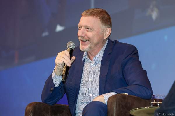 Tennis-Superstar Boris Becker als Gastredner beim CloudFest 2023 im Europa-Park