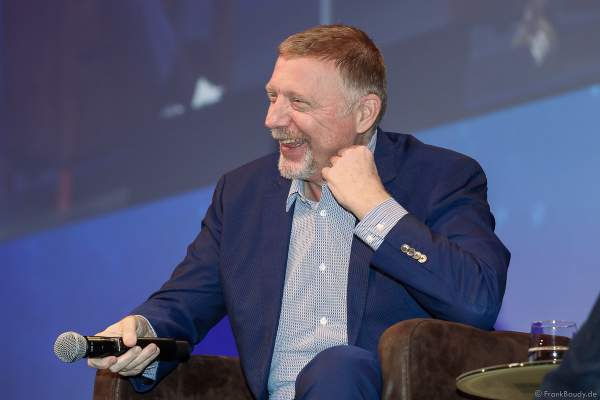Tennis-Superstar Boris Becker als Gastredner beim CloudFest 2023 im Europa-Park