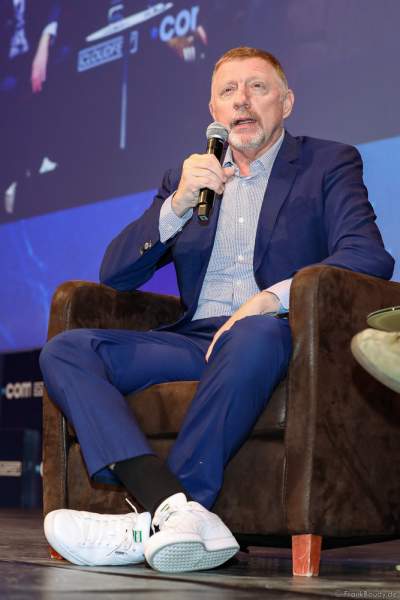 Tennis-Superstar Boris Becker als Gastredner beim CloudFest 2023 im Europa-Park