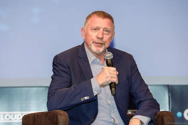 Tennis-Superstar Boris Becker als Gastredner beim CloudFest 2023 im Europa-Park