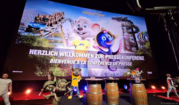 Pressekonferenz zur Saisoneröffnung 2023 des Europa-Park