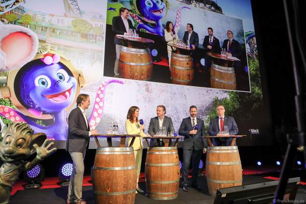 Pressekonferenz zur Saisoneröffnung 2023 des Europa-Park