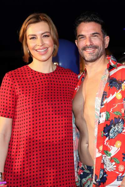 Verena Kerth und Marc Terenzi bei der Eröffnung von Europas größter Speed-Rutsche „Vikingløp" in der Wasserwelt Rulantica des Europa-Park