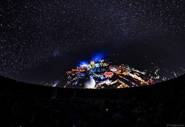 360-Grad-Filmabenteuer NIKOLA TESLA´S BEAUTIFUL CROATIA im Traumzeit-Dome - Europa-Park 2023 - MACK Magic und SOFTMACHINE