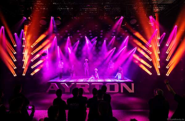 Lichtshow von AYRTON mit neuen IP65-zertifizierte Scheinwerfer auf der Prolight + Sound 2023 in Frankfurt