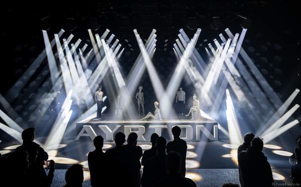 Lichtshow von AYRTON mit neuen IP65-zertifizierte Scheinwerfer auf der Prolight + Sound 2023 in Frankfurt