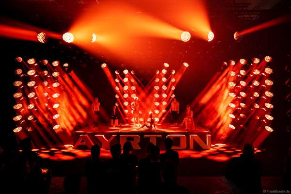 Lichtshow von AYRTON mit neuen IP65-zertifizierte Scheinwerfer auf der Prolight + Sound 2023 in Frankfurt