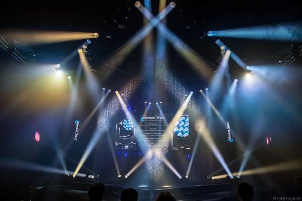 Licht- und Demoshow "Voice of God" - Präsentation der einzelnen Produkte von ROBE auf der Prolight + Sound 2023 in Frankfurt