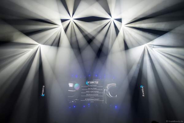 Licht- und Demoshow "Voice of God" - Präsentation der einzelnen Produkte von ROBE auf der Prolight + Sound 2023 in Frankfurt