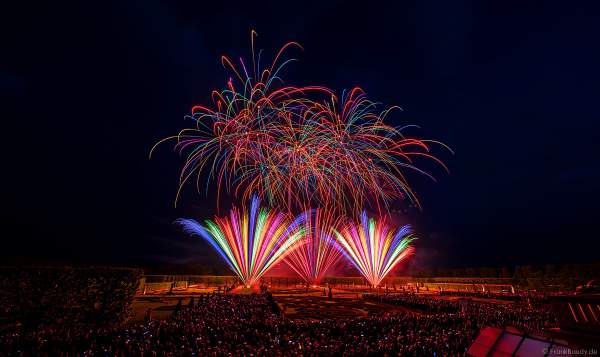 Beisel Pyrotechnik beim Internationalen Feuerwerkswettbewerb in Hannover - Herrenhäuser Gärten 2023