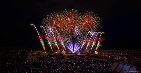 Beisel Pyrotechnik beim Internationalen Feuerwerkswettbewerb in Hannover - Herrenhäuser Gärten 2023