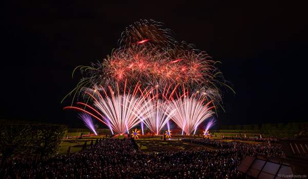 Beisel Pyrotechnik beim Internationalen Feuerwerkswettbewerb in Hannover - Herrenhäuser Gärten 2023