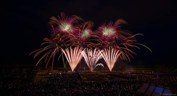 Beisel Pyrotechnik beim Internationalen Feuerwerkswettbewerb in Hannover - Herrenhäuser Gärten 2023