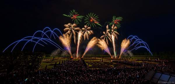Beisel Pyrotechnik beim Internationalen Feuerwerkswettbewerb in Hannover - Herrenhäuser Gärten 2023