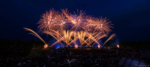 Beisel Pyrotechnik beim Internationalen Feuerwerkswettbewerb in Hannover - Herrenhäuser Gärten 2023