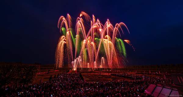 Beisel Pyrotechnik beim Internationalen Feuerwerkswettbewerb in Hannover - Herrenhäuser Gärten 2023