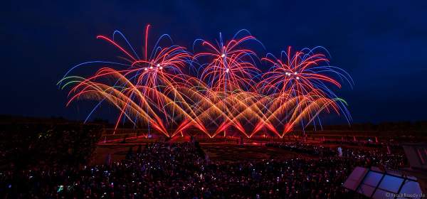 Beisel Pyrotechnik beim Internationalen Feuerwerkswettbewerb in Hannover - Herrenhäuser Gärten 2023
