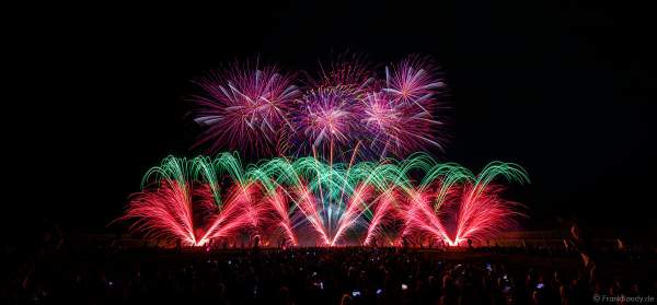Beisel Pyrotechnik beim Internationalen Feuerwerkswettbewerb in Hannover - Herrenhäuser Gärten 2023